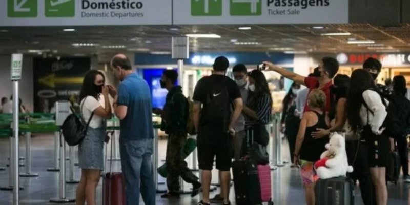 Pista do Aeroporto Internacional de Belo Horizonte em Confins