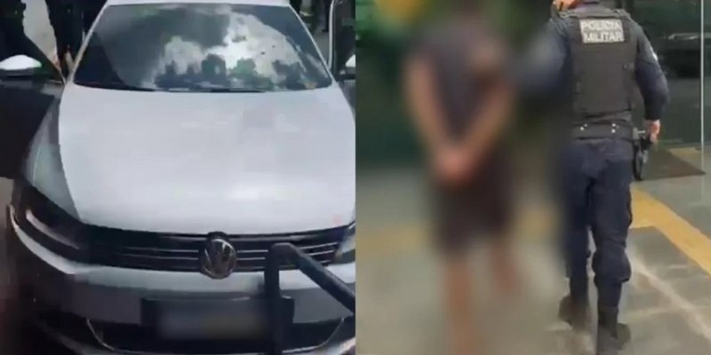 Veículo envolvido em perseguição e colisão em Ceilândia