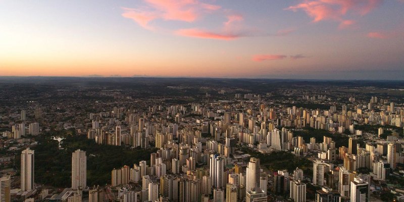 Vista aérea de Goiânia