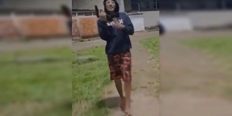 Arma, munições e tabletes de maconha apreendidos após confronto na GO-547