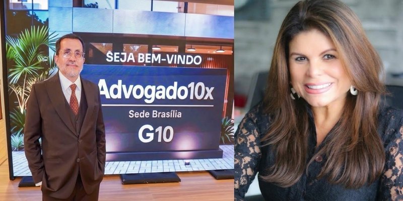 Cristiano Ferreira e Janine Brito
